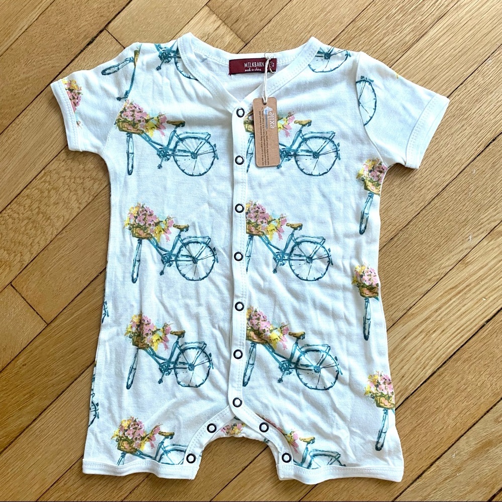 Milkbarn Shortie coverall 3-6m